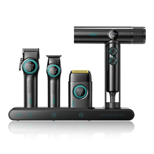 Vgr professional barber set - set, 4