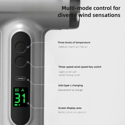 Portable cordless hair dryer - cordless,