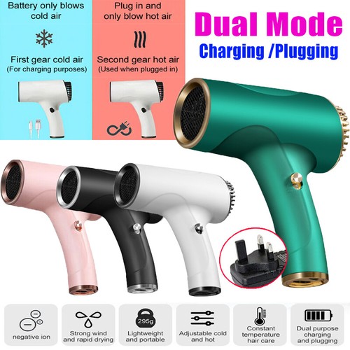 Usb cordless hair dryer - cordless,