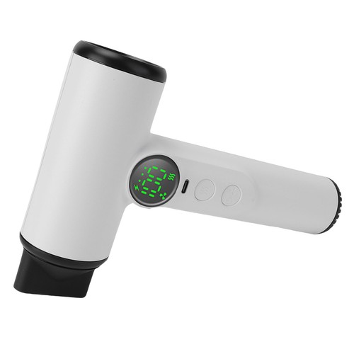White cordless hair - white,