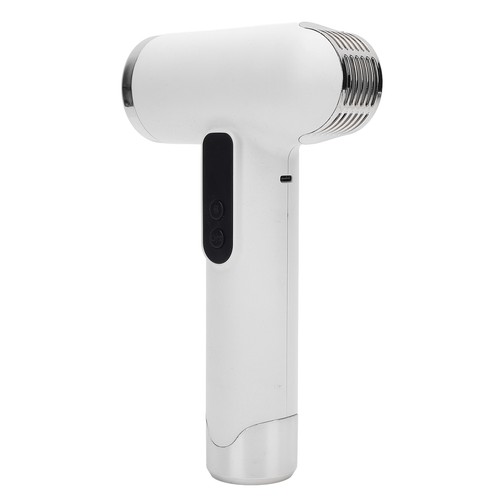 White hair dryer - white,