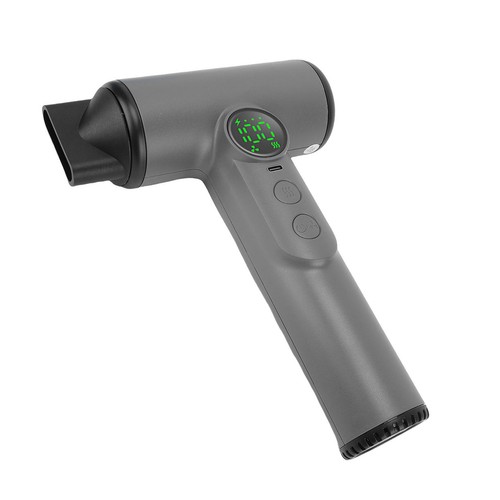 Dark gray cordless hair - gray, dryer