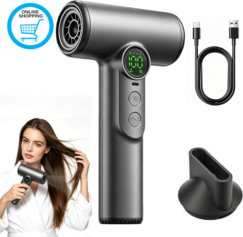 Cordless hair dryer portable - cordless, dryer,