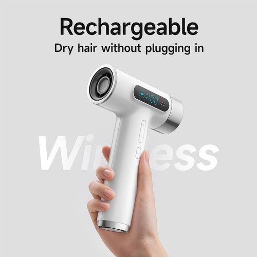 Cordless hair dryer 300w - cordless, high