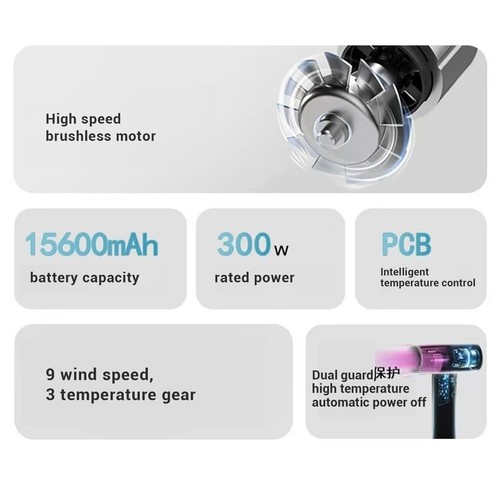 Cordless hair dryer usb - cordless,